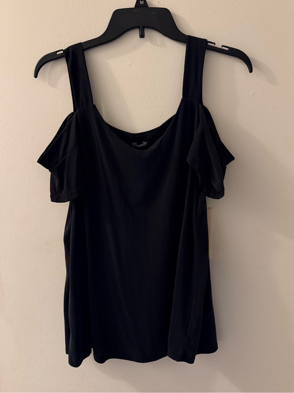 Cold-Shoulder Wide Strap Women's Top